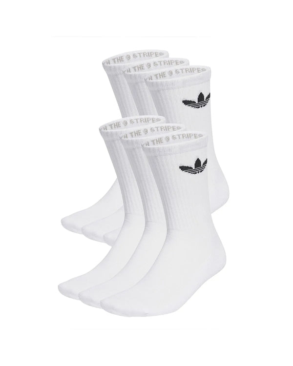 Trefoil Padded Socks (6 Pairs)